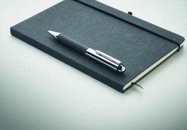 Logotrade promotional item picture of: Recycled leather notebook set