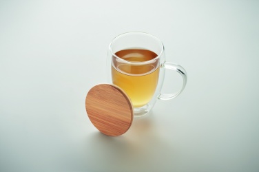 Logo trade promotional product photo of: Double wall borosilicate mug