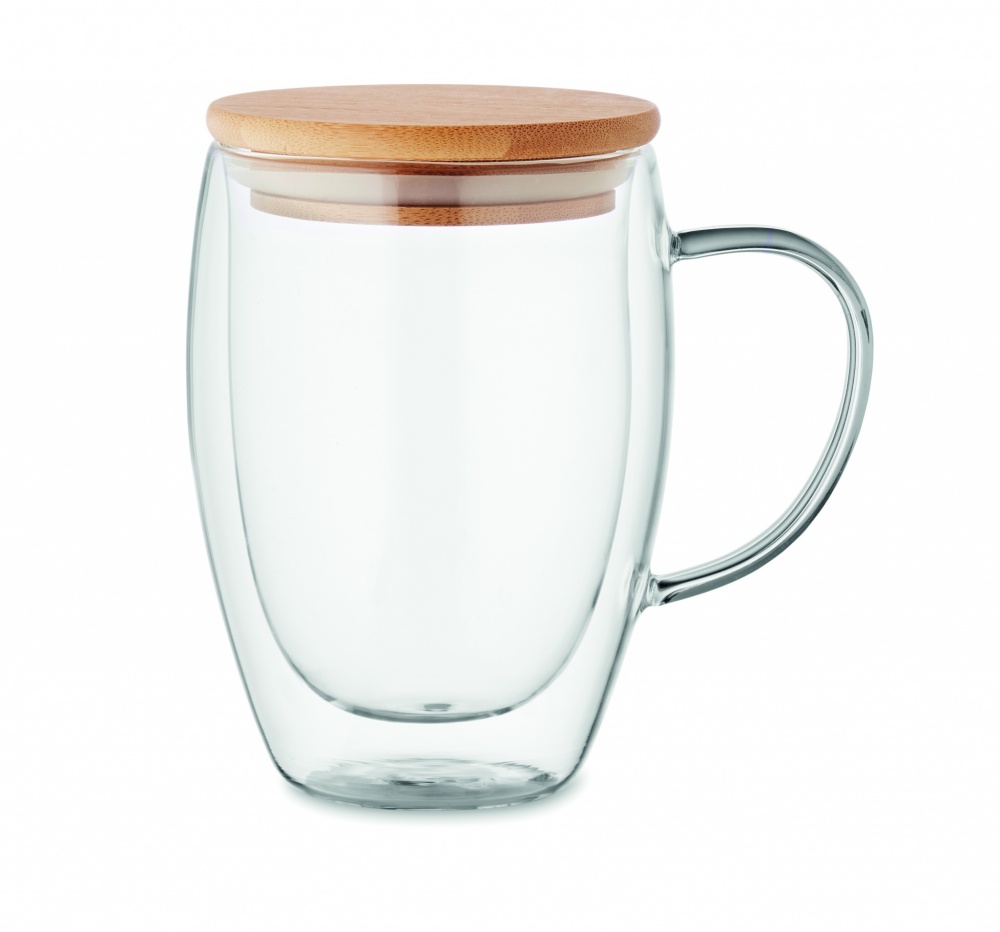 Logotrade business gift image of: Double wall borosilicate mug