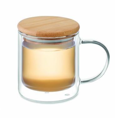 Logo trade promotional gifts picture of: Double wall borosilicate mug