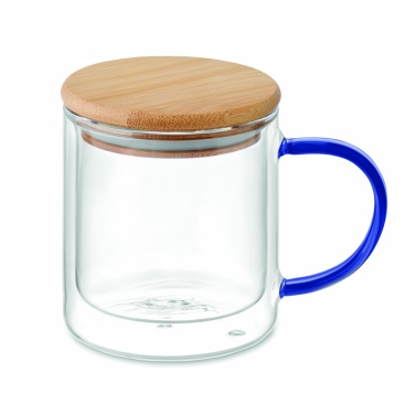 Logo trade advertising product photo of: Double wall borosilicate mug