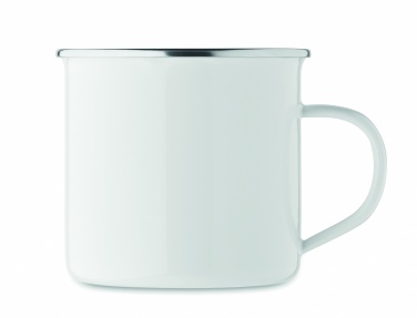 Logo trade promotional gifts image of: Enamel sublimation mug 500ml
