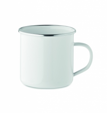 Logo trade corporate gifts image of: Enamel sublimation mug 500ml