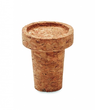 Logo trade advertising products image of: Cork bottle stopper