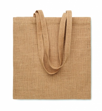 Logotrade promotional merchandise picture of: Jute long handled shopping bag