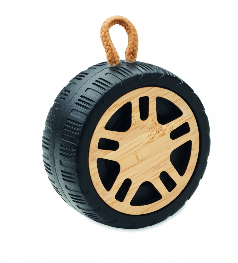 Logotrade advertising product picture of: Wireless speaker tire shaped