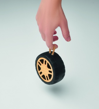 Logo trade promotional gift photo of: Wireless speaker tire shaped