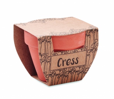Logotrade promotional giveaway picture of: Terracotta pot cress seeds