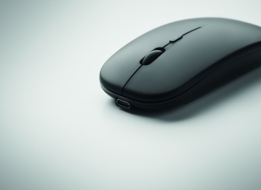 Logo trade promotional giveaway photo of: Rechargeable wireless mouse