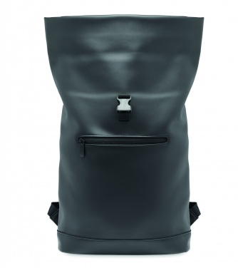 Logotrade promotional products photo of: Laptop PU Rolltop backpack