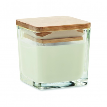 Logotrade promotional merchandise picture of: Squared fragranced candle 50gr