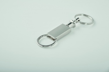 Logo trade promotional item photo of: Pull apart split key ring Kajaani