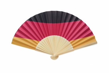 Logo trade corporate gift photo of: Manual fan flag design