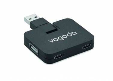 Logo trade promotional merchandise photo of: 4 port USB hub