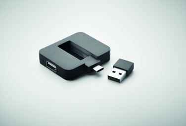 Logo trade promotional merchandise image of: 4 port USB hub
