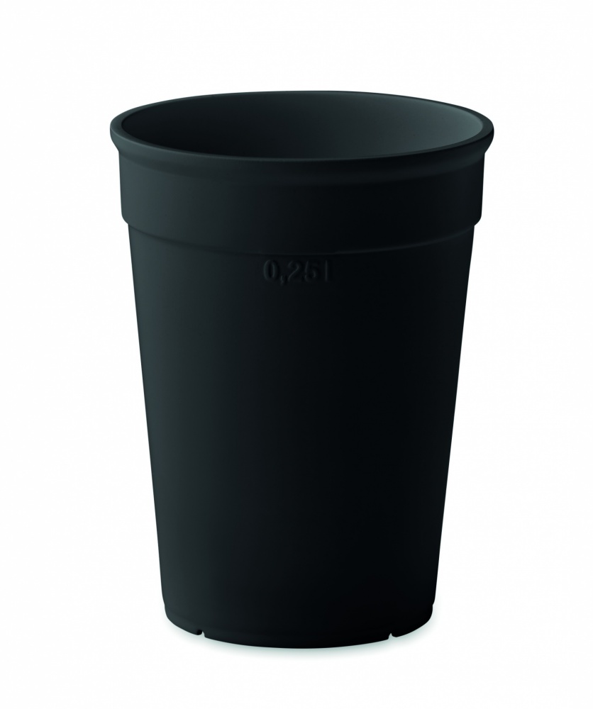 Logo trade promotional product photo of: Recycled PP cup capacity 250 ml
