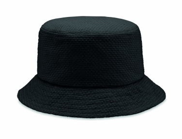 Logo trade promotional giveaways image of: 9aper straw bucket hat