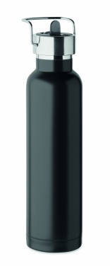 Logo trade advertising products image of: Double wall bottle 660 ml