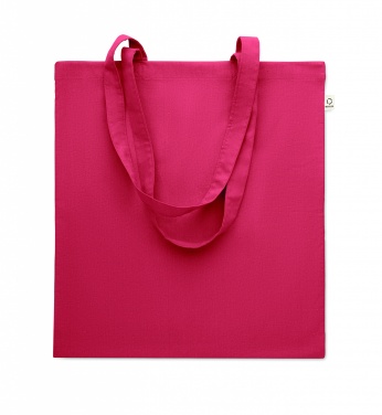 Logo trade promotional giveaway photo of: Recycled cotton shopping bag
