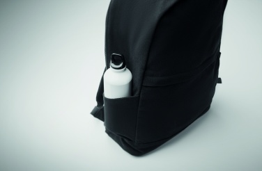 Logotrade promotional giveaways photo of: A 15-inch laptop backpack made of recycled pre-consumer cotton and recycled polyester with customizable printing.