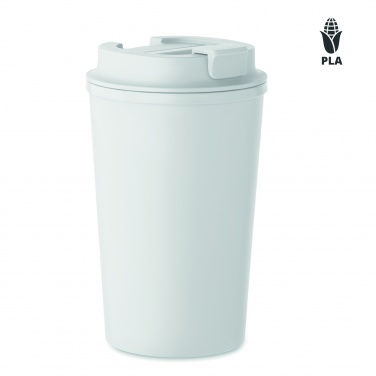 Logo trade promotional gifts image of: PLA double wall tumbler 350 ml