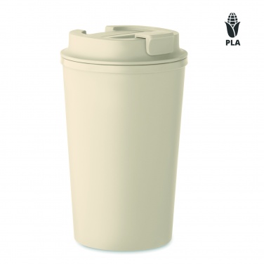 Logo trade corporate gifts picture of: PLA double wall tumbler 350 ml