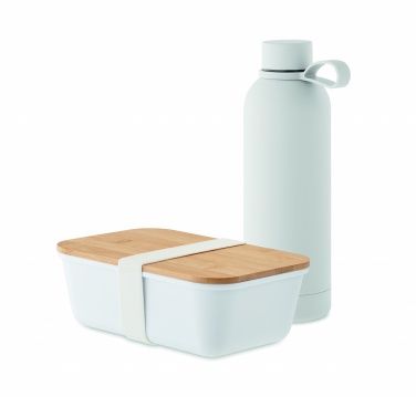 Logotrade promotional gifts photo of: Lunch box bottle gift set