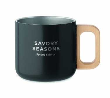 Logo trade business gift photo of: Double wall mug 350 ml