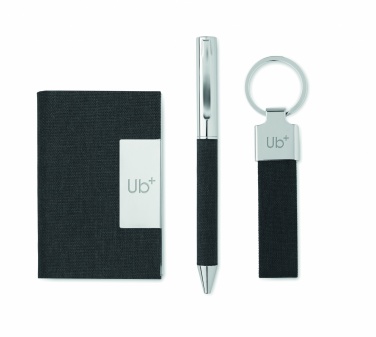 Logotrade corporate gift image of: 3-piece gift set in a gift box with customizable printing