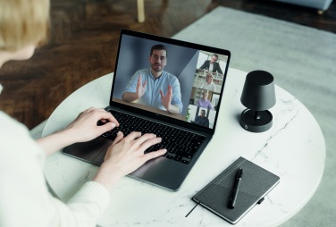 Logotrade business gifts photo of: USB rechargeable table lamp