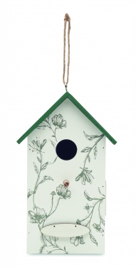 Logo trade promotional gift photo of: Bird house in plywood