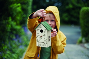 Logo trade corporate gift photo of: Bird house in plywood