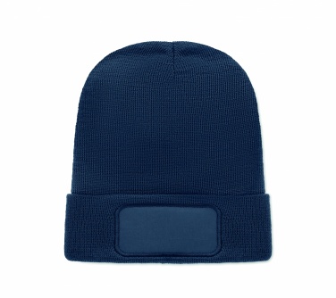 Logotrade advertising product picture of: Unisex beanie RPET polyester