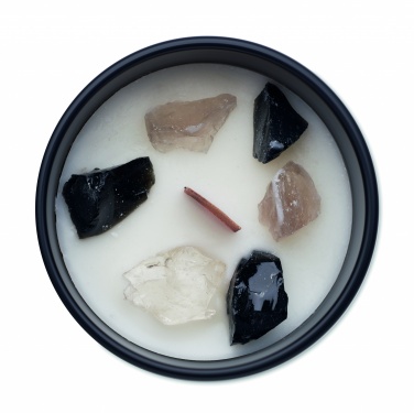 Logo trade business gift photo of: Plant based wax candle 200 gr