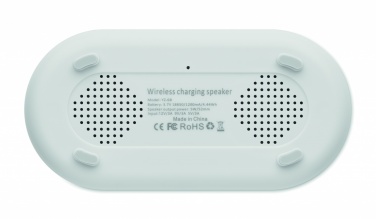 Logo trade corporate gift photo of: 15W wireless charging speaker