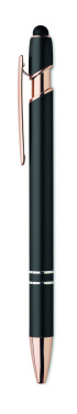 Logo trade promotional products image of: Recycled aluminium pen