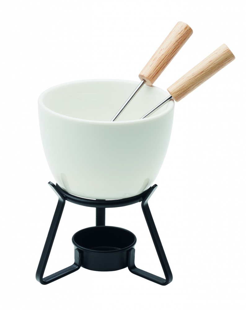 Logo trade corporate gifts picture of: Ceramic fondue set 240 ml