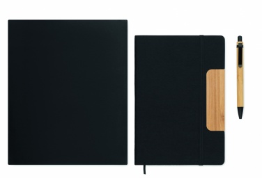 Logo trade promotional product photo of: A5 RPET notebook set