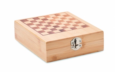 Logotrade promotional item image of: Chess board wine set