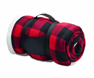 Logotrade promotional gifts photo of: RPET sherpa fleece blanket