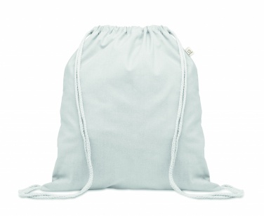 Logo trade promotional merchandise photo of: Recycled 140 gr/m² cotton bag