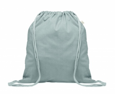 Logo trade promotional merchandise photo of: Recycled 140 gr/m² cotton bag