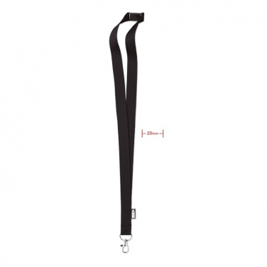 Logotrade advertising product picture of: Lanyard in RPET 20 mm