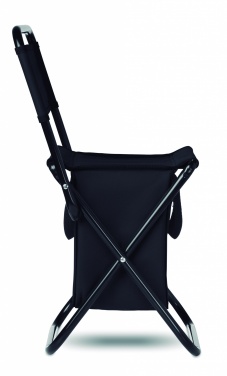 Logo trade promotional gift photo of: Foldable 600D chair/cooler