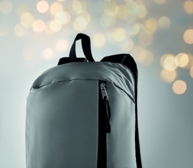 Logo trade advertising products picture of: High reflective backpack 600D