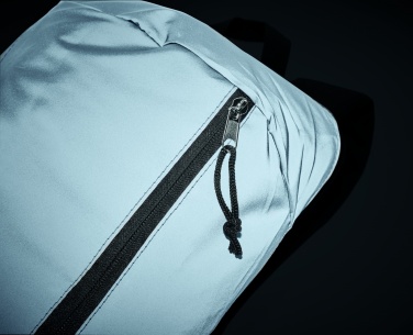 Logo trade promotional giveaway photo of: High reflective backpack 600D
