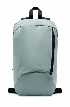 Logo trade corporate gifts image of: High reflective backpack 600D