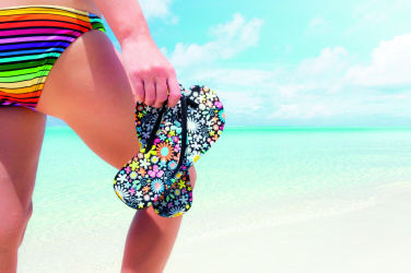 Logotrade promotional item picture of: Sublimation beach slippers