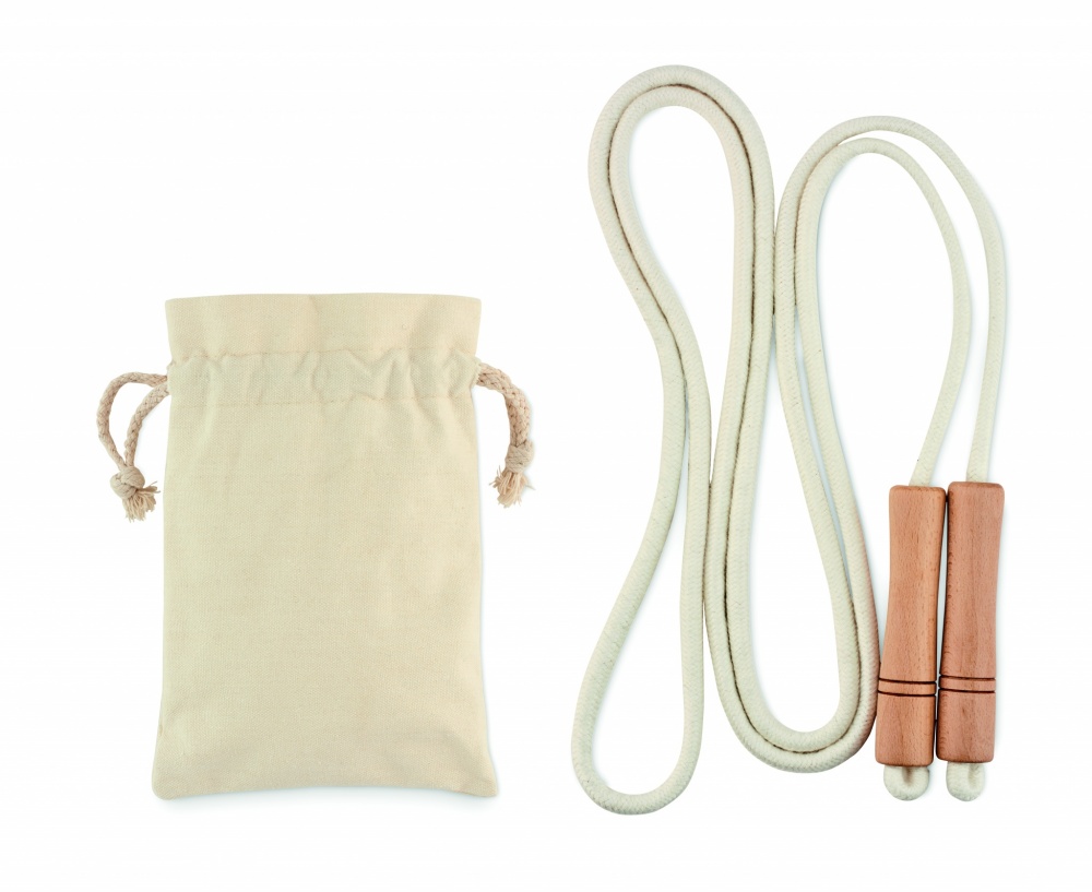 Logo trade promotional giveaway photo of: Cotton skipping rope
