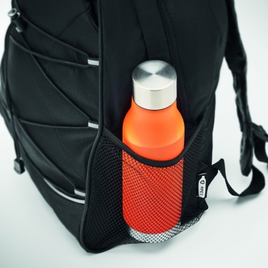 Logo trade promotional giveaways picture of: 600D RPET backpack